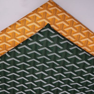 Imitação do estilo Goyard Base escovada de couro de PVC para bolso de mão Caixa de embalagem de caixa de telefone Uso de decoração