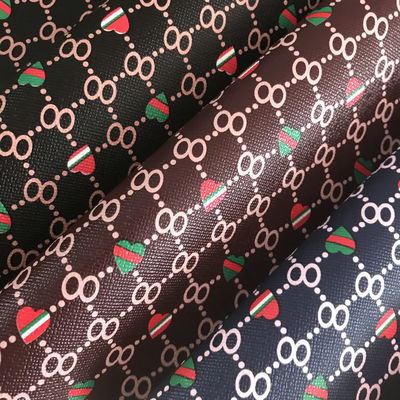 Impressão em forma de coração Número 8 PVC Bolsas de couro falsas Bolsa Carteira Bolsa de telefone Caixa Pacote Caixa Tecido de couro