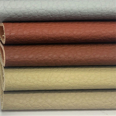 Litchi Sofa Microfibra de Couro Eco Amigável Tapete Tecido de Couro