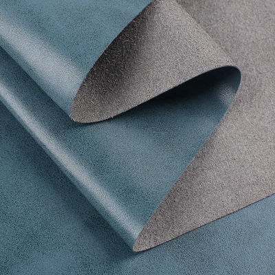 0.7mm PU Retro Microfibra Couro Para Sapatos Eco Amigável Confortável