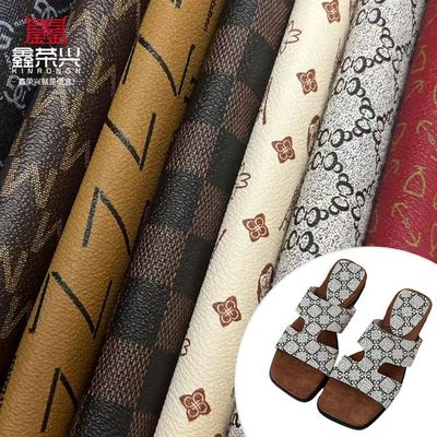 Tecido de Couro PVC Impresso de 0,5mm para Bolsas, Cadernos, Capas de Celular