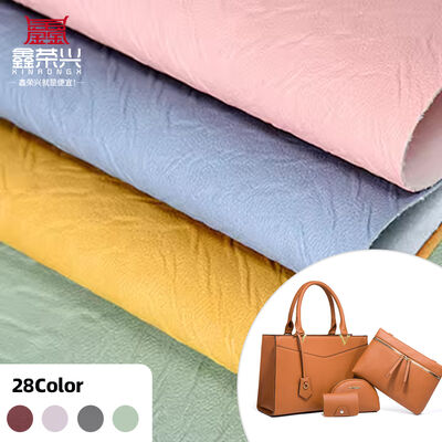 SEMI PU Escala de peixe Couro sintético de grão para saco Sofá cadeira Saco de sapatos Tabela de almofada Decorativo Carro Tecido de couro falso