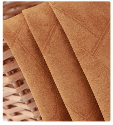 Denim Check Garment PU Couro Impermeável Baço de algodão lavável