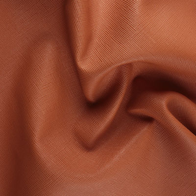 1.0mm Tecido de PVC de fundo escovado Saffiano clássico Saco de mão de couro Bolsa de bagagem Sofá Acessórios de móveis