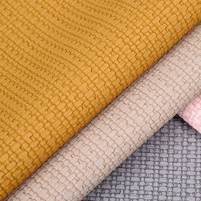 1.2mm Modelo de tecido elegante PVC Saco de mão de couro Placemat Papel de parede Decoração Caixa cosmética Embalagem