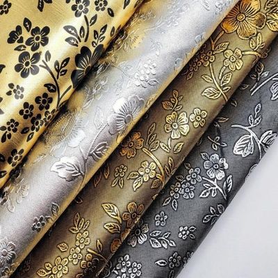 Caixa de embalagem de couro da série dourada de couro de PVC em relevo não tecido