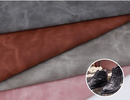 Calçado PU de alta qualidade de couro de couro falso Yangbuck resistente ao desgaste