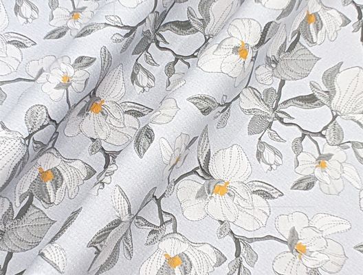 0.8mm Impressão de Flor Brushed Base PVC Couro Para Saco de Mão Caixa de Embalagem Caso de Telefone Decoração Uso