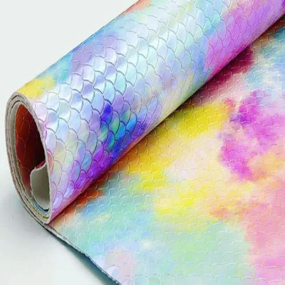 Versátil Laser Grave PU Couro Impermeável PU Couro Falso Colorido