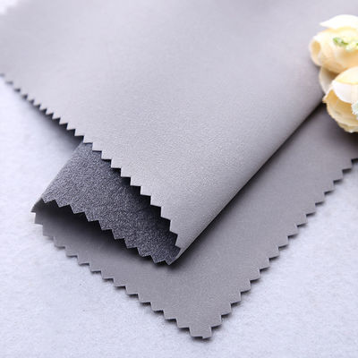 Couro de calçado de veludo rico em PU Antibacteriano Couro falso tipo PU Respirável