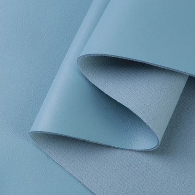 Bolsa de mão de PVC em relevo de couro artificial Nappa Tecido de couro imitativo