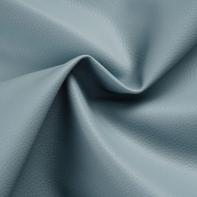 Litchi Grain Silicone Couro Falso Para Mobiliário Sofá Personalizado