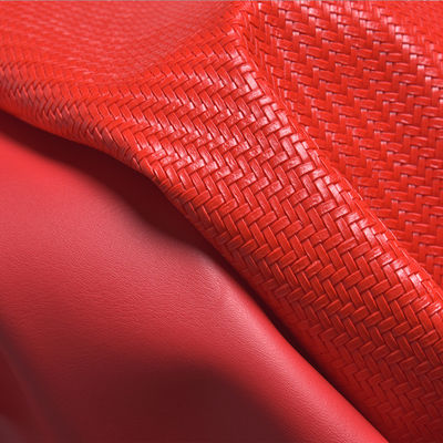 1.2mm Tapete de palha de tecido de PVC Couro bolso de moda casa decoração material de calçado