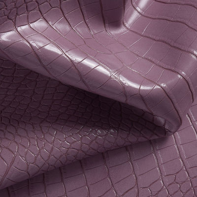 Saco de mão crocodilo Semi PU Tecido de couro 1,2 mm espessura personalizado