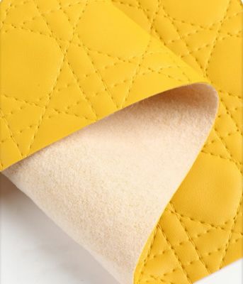 Couro artificial de PVC impermeável para sacos