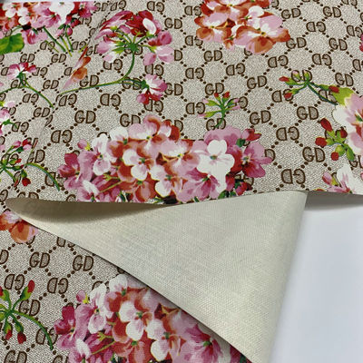 Impressão GD Letter Flower PVC Falsa Sacos de Couro Caixa de Telefone Caixa de Pacote Tecido de Couro