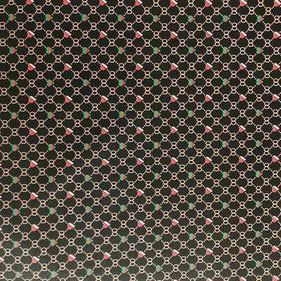 Impressão em forma de coração Número 8 PVC Bolsas de couro falsas Bolsa Carteira Bolsa de telefone Caixa Pacote Caixa Tecido de couro