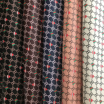 Impressão em forma de coração Número 8 PVC Bolsas de couro falsas Bolsa Carteira Bolsa de telefone Caixa Pacote Caixa Tecido de couro