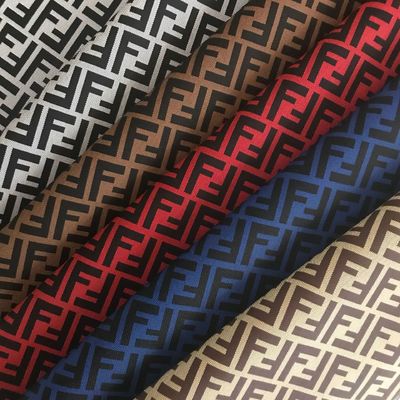 Bolsas de couro duplo impressas em PVC Bolsa Carteira Bolsa de telefone Embalagem Caixa de presente Tecido de couro