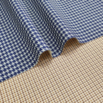 Sacos de tecido de couro falso de Houndstooth clássico