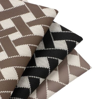 Cross Pattern PVC Couro Para Sacos Decorativo Impresso Tecido de Couro Personalizado