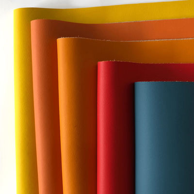 1.4mm Sofá de couro de microfibra de silicone de couro composto de microfibra