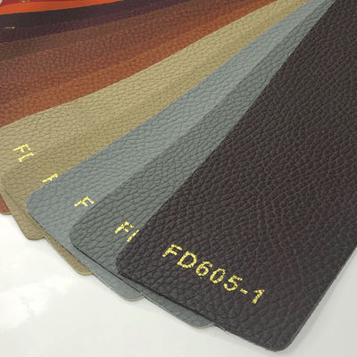 Litchi Sofa Microfibra de Couro Eco Amigável Tapete Tecido de Couro