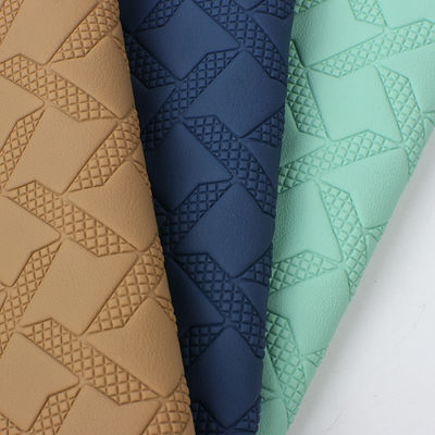 Tapetes de piso de carro personalizados de couro tecido de PVC Material de couro anti mofo