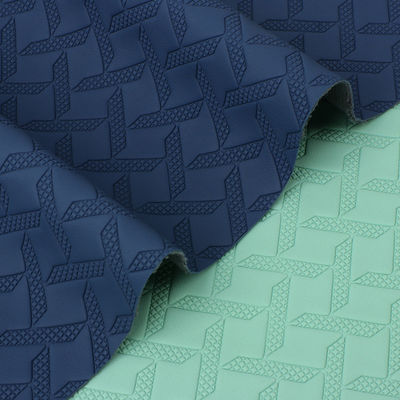 Tapetes de piso de carro personalizados de couro tecido de PVC Material de couro anti mofo