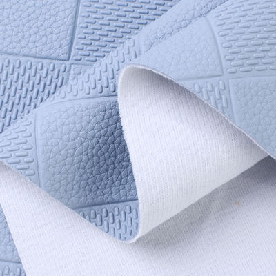 1.1mm tapetes de piso de carro de couro diamante em relevo PVC de couro de piso