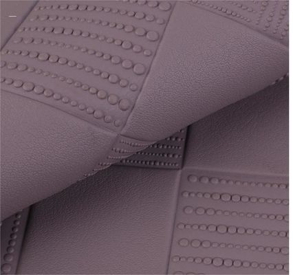 Tecido de couro de PVC para sacos colorido grande plaido PVC Imitação de couro personalizado