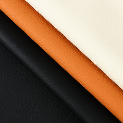 Sofá de PVC de alta qualidade Couro de espessura de 1,0 mm Mobiliário Litchi Couro falso