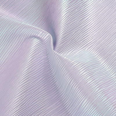 Saco de couro artificial de lagarto de PVC de curvas coloridas