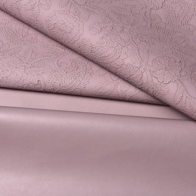 3D Retro Floral Embossed PVC Couro Para Bolsa Embalagem Caixa Tecido Decorativo Placemat Couro Falso