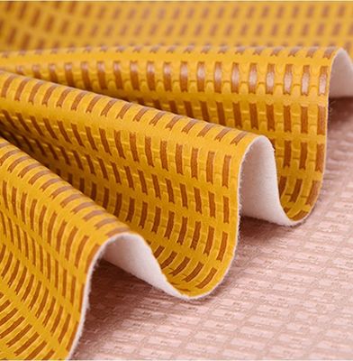 Coloração Multi-Choice Palheta de palha Couro Plaid PVC Tecelagem de Couro Artificial Bolsa de mão Bolso de calçado Couro