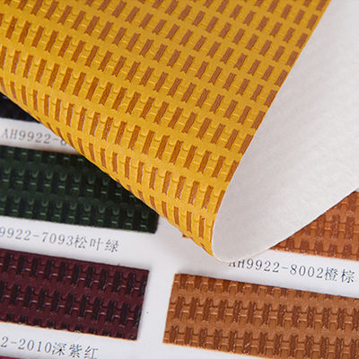 Coloração Multi-Choice Palheta de palha Couro Plaid PVC Tecelagem de Couro Artificial Bolsa de mão Bolso de calçado Couro