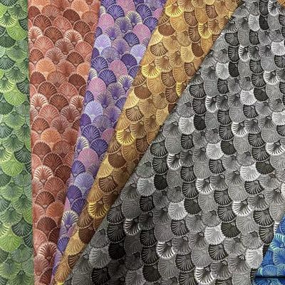 Pvc Peacock Impresso Filme Estilo Couro Artificial Sintético Para Saco Embalagem Notebook Telefone Shell Tecido de Couro Falsos