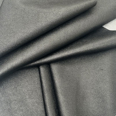 PVC Cordeiro de Cordeiro Grão Couro Falsos Estiramento Negrecimento Impermeável