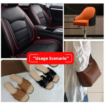 Tecido de Couro Sintético em Relevo D90 Lychee 150CM de Largura Couro Sintético Artificial de PVC para Sofá, Bolsa, Cadeira, Tapete de Carro, Mobiliário