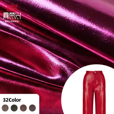 Película de metal PU R61 Cereais de ovelhas Couro sintético Roupa Carteira Caixa Bolso Saco de sapatos Quadro de notas Tecido de couro falso