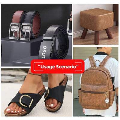 Couro Sintético Artificial com Textura de Elefante PVC de 1,4mm para Bolsas, Carteiras, Artigos Domésticos, Sofás, Materiais de Couro Sintético