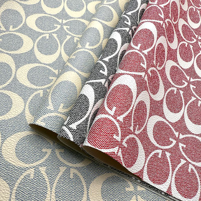 Couro falso de PVC à prova d'água para sacos, artesanato e decoração doméstica