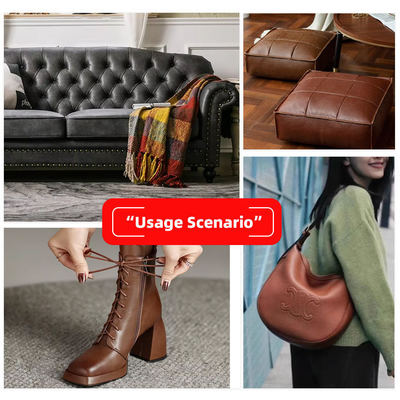 Couro PVC Microfibra para Estofamento de Móveis Impermeável Resistente à Abrasão