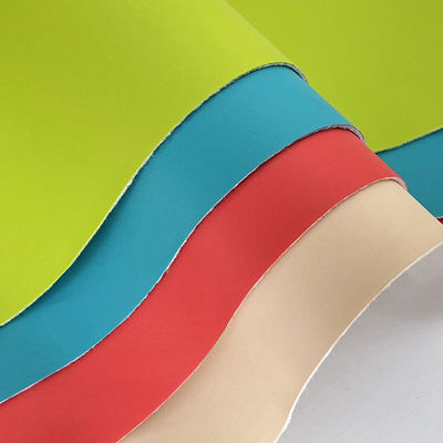 Tecido de couro sintético PVC para estofamento de móveis 54" de largura