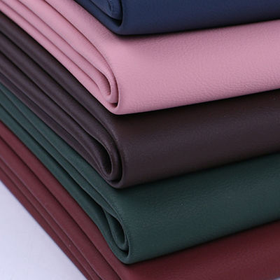 Couro sintético resistente à abrasão de PVC para tampas de bancos de automóveis