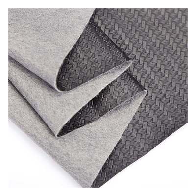 Tecido de couro sintético com padrão de sarja oblíqua em PVC para bolsas, estofados, embalagens, carteiras, caixas, sapatos e cadernos