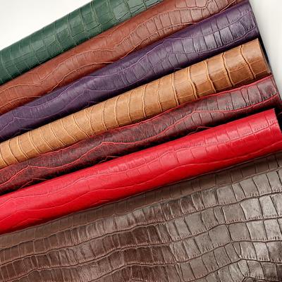 Pvc Cereais de bambu Couro sintético Artificial Caixa de carteira Sapatos Ntoebook Tecido de couro falso