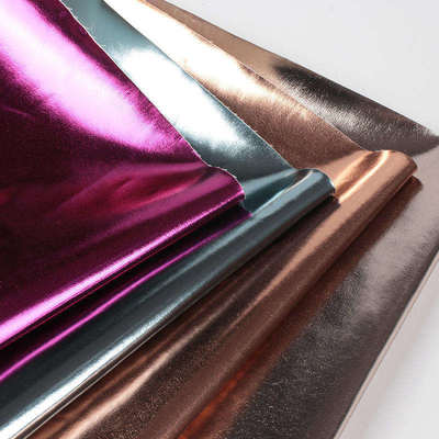 Película de metal PU R61 Cereais de ovelhas Couro sintético Roupa Carteira Caixa Bolso Saco de sapatos Quadro de notas Tecido de couro falso