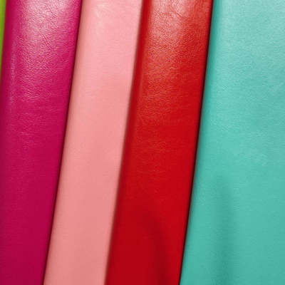 Pvc R64 Grão Couro sintético artificial para embalagem Caixa de carteira Sapatos Notebook Tecido de couro