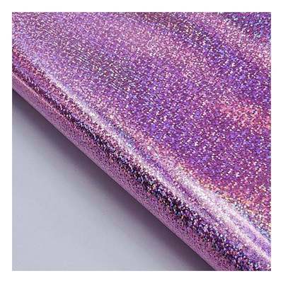 Pu Holographic Mirror Leather Big Glass Pattern Grain Mirror Synthetic Artificial Faux Shoes Vanity Case Handbag Leather Fabric
